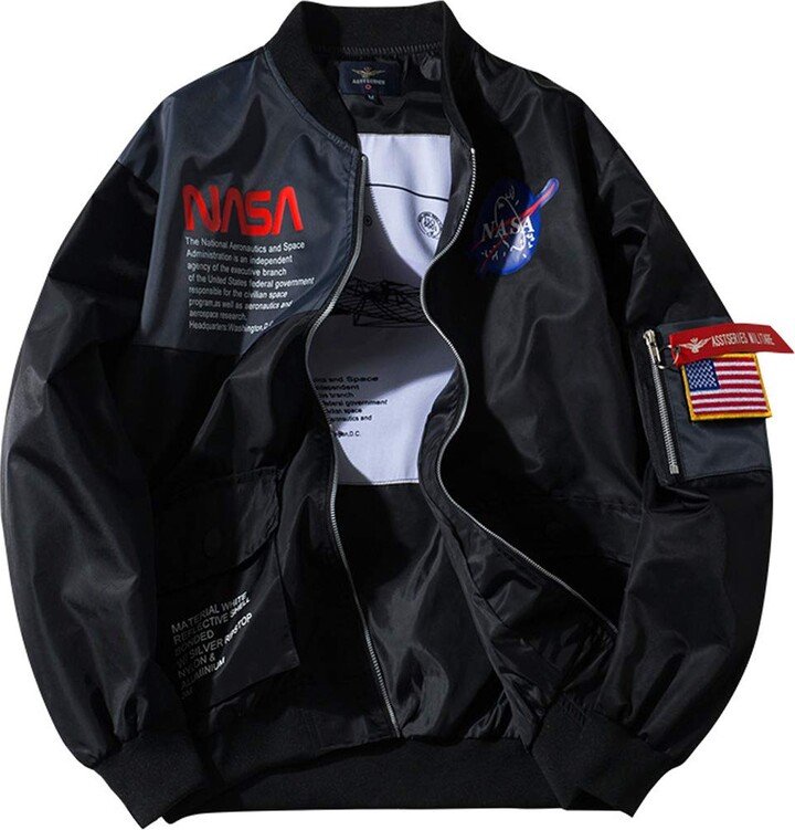 NASA Co-branded Aviator Jacket - Plano Sincero Supply