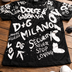 T-shirt Oversized Dolce & Gabbana - Plano Sincero Supply